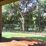 Patio view of Brushy Creek